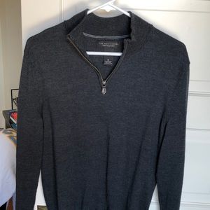 Bloomingdales Cardigan Style Quarter-zip sweater